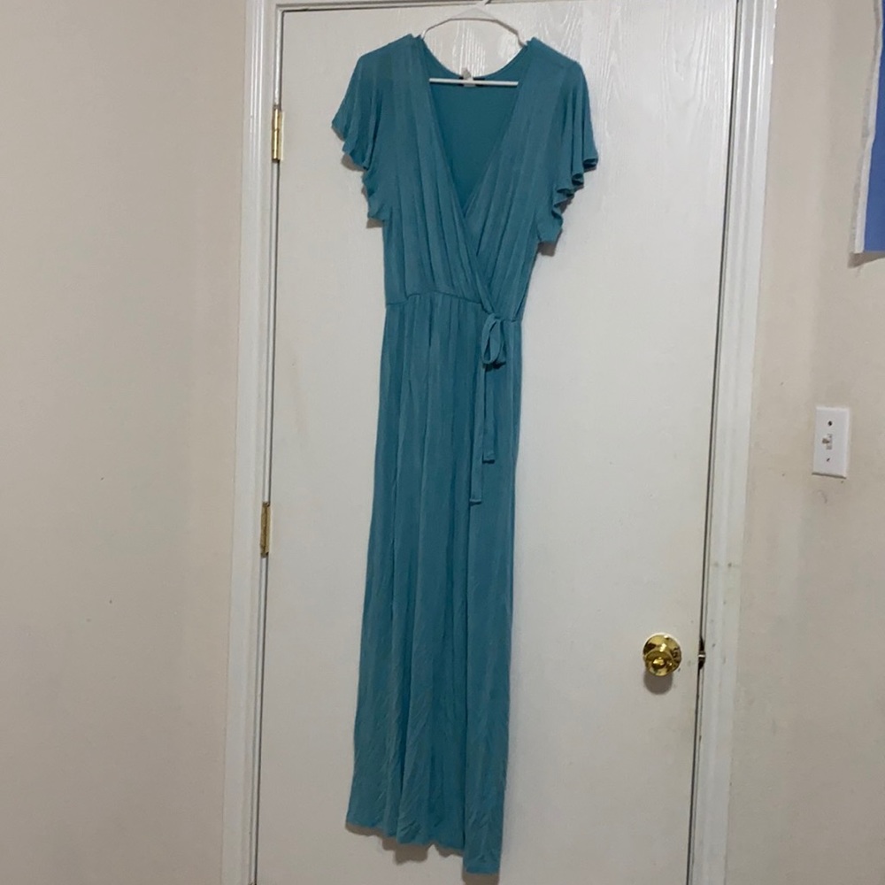Blue dress